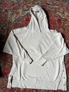 aerie Neutral Cream Pullover Hoodie
